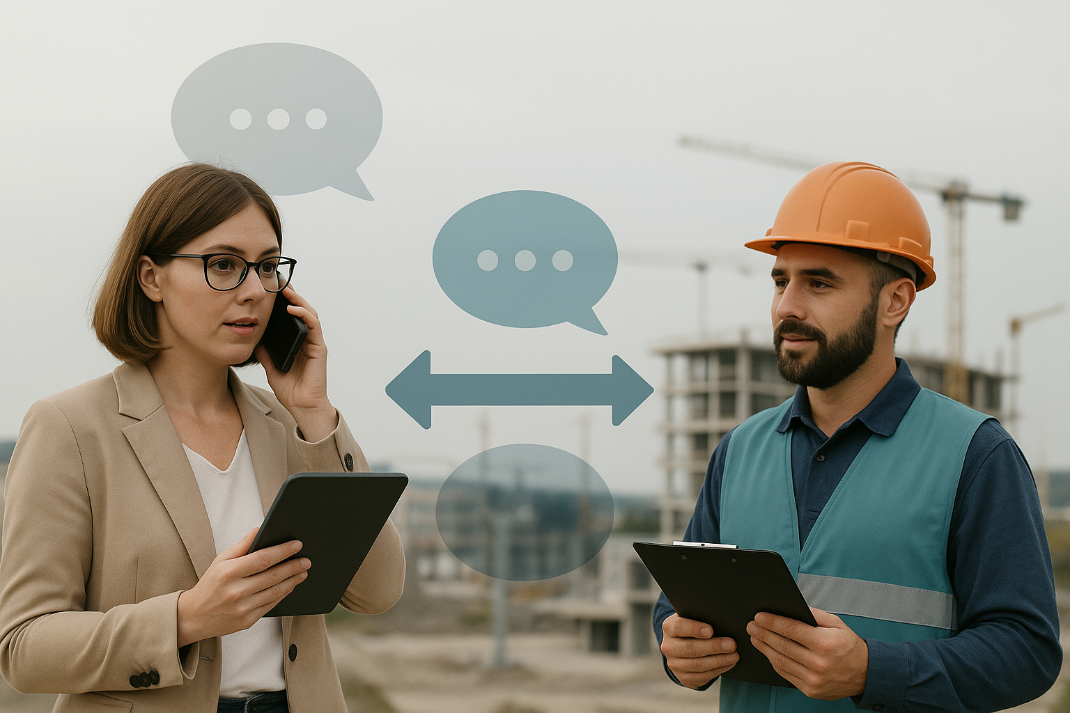 Koordination von Handwerkern und Bauüberwachung