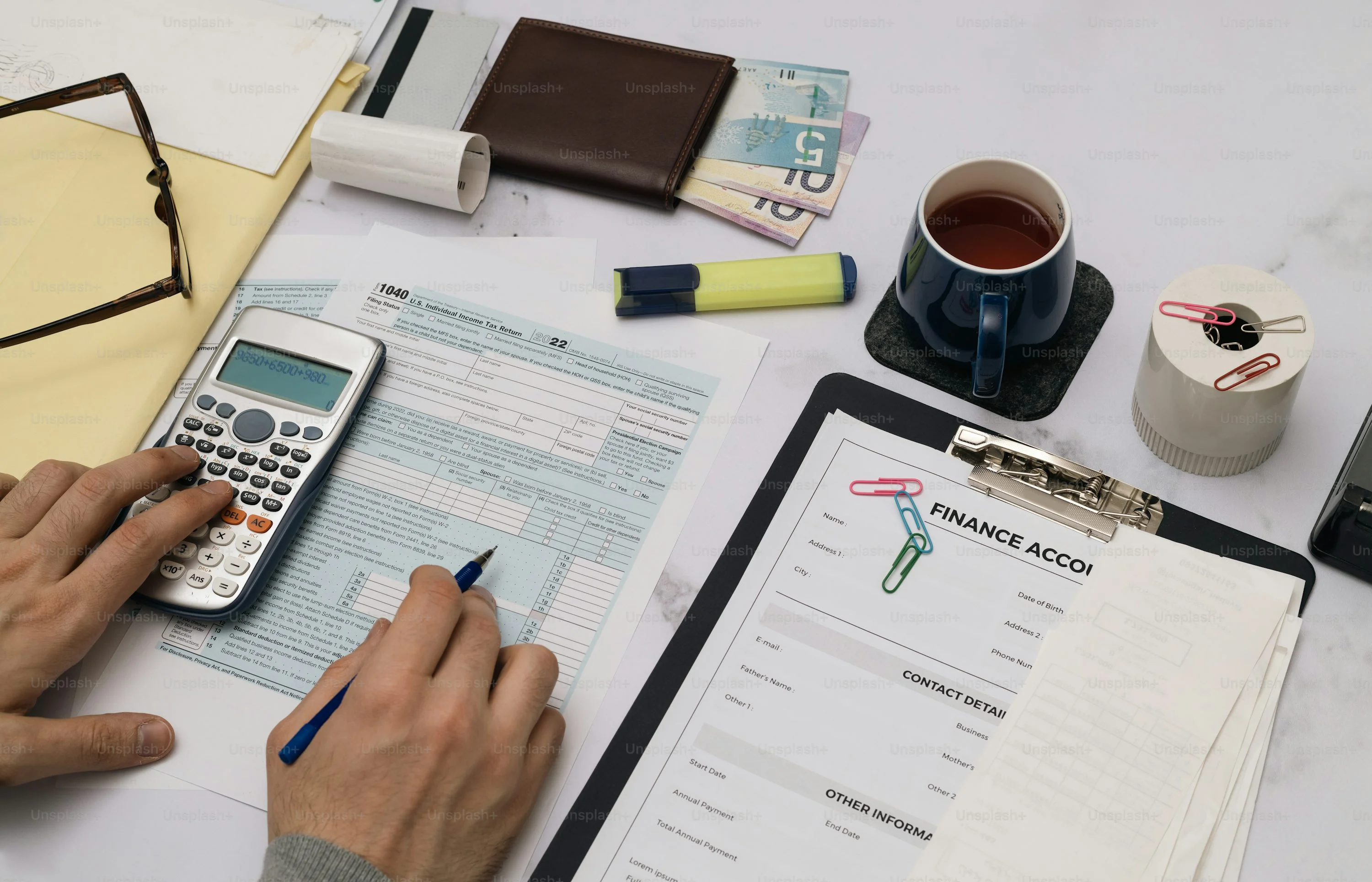 Vorbereitung für Steuerberater und Banken